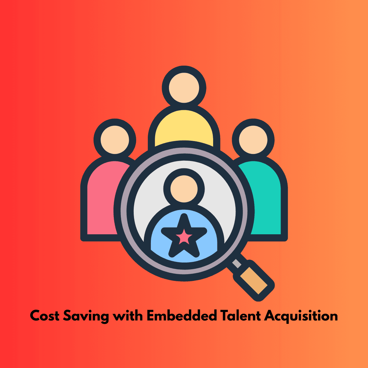 Understanding the cost savings of embedded talent acquisition compared to traditional methods cover